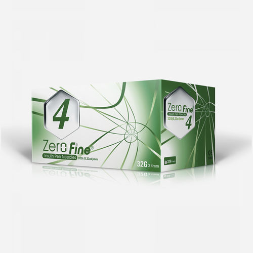 Aguja de inyección de insulina - Zero Fine - MEDISEC Healthcare - estériles / hipodérmica / tipo bolígrafo