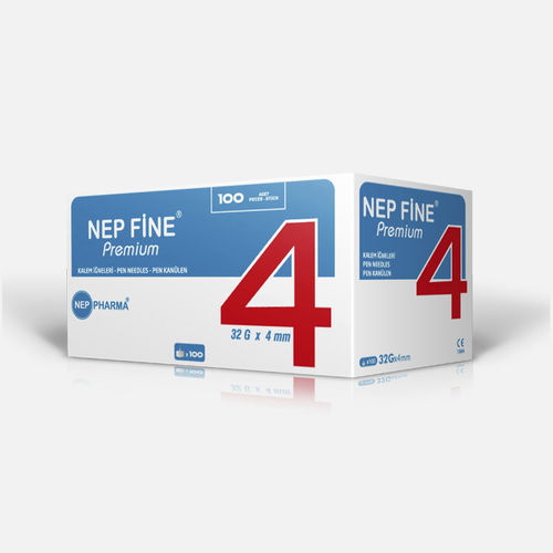 Aguja de inyección de insulina - Nep Fine - MEDISEC Healthcare - estériles / hipodérmica / tipo bolígrafo