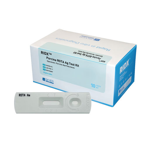 Prueba rápida para enfermermedades infecciosas - RIDX® - SKYER, Inc. - para porcinos / para antígenos / de rotavirus
