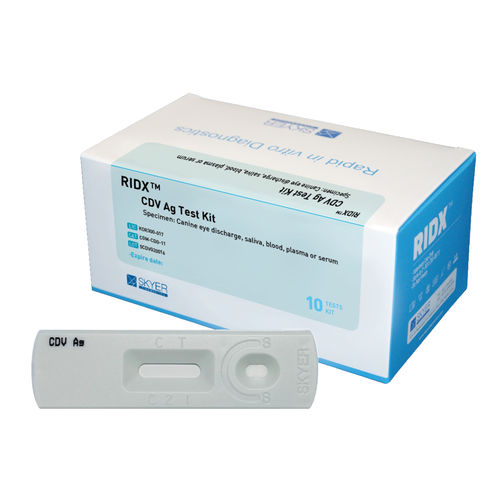 Prueba rápida para el moquillo - RIDX® - SKYER, Inc. - para cánidos / para antígenos / para virus