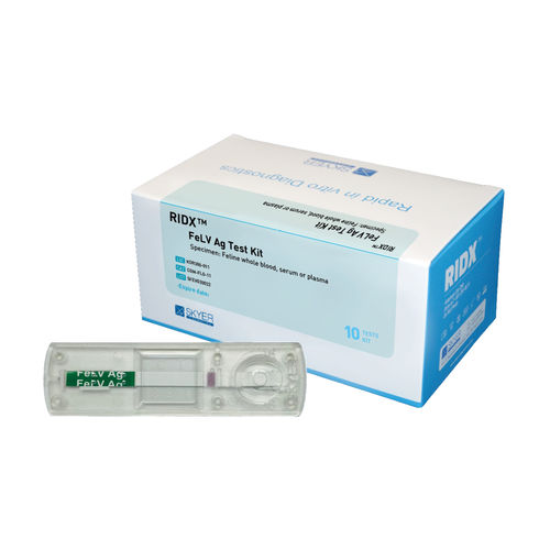Prueba rápida de leucosis felina - RIDX® - SKYER, Inc. - para felinos / para antígenos / para virus
