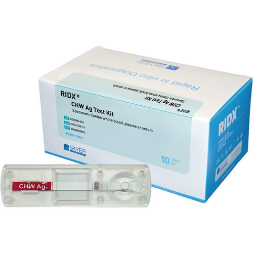 Prueba rápida para el gusano del corazón - RIDX® - SKYER, Inc. - insuficiencia cardíaca / para cánidos / para antígenos