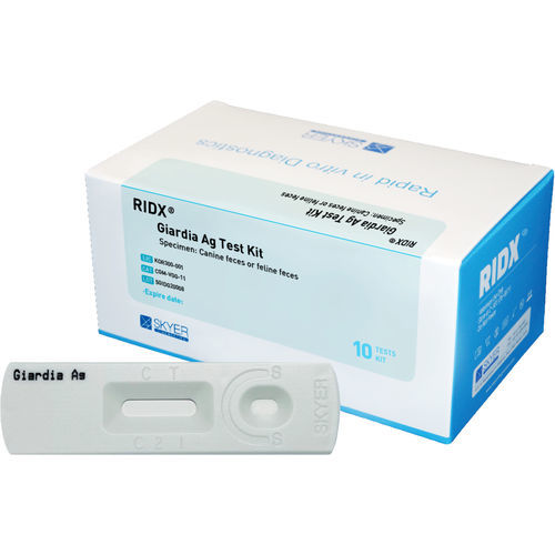 Kit de prueba de giardiasis - RIDX® - SKYER, Inc. - para cánidos / para felinos / para animales