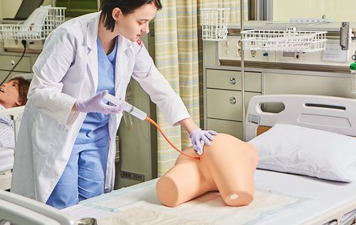 Simulador para lavado intestinal - BT-CSEN - BT Inc. - de formación / para atención general / adulto