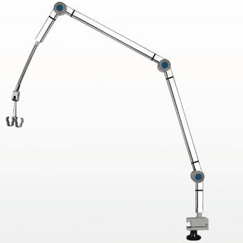 Brazo de soporte para respiradores médicos - WYAM020 - Taizhou Weiye Machinery Manufacturering Co.,ltd - médico / en riel / de acero inoxidable
