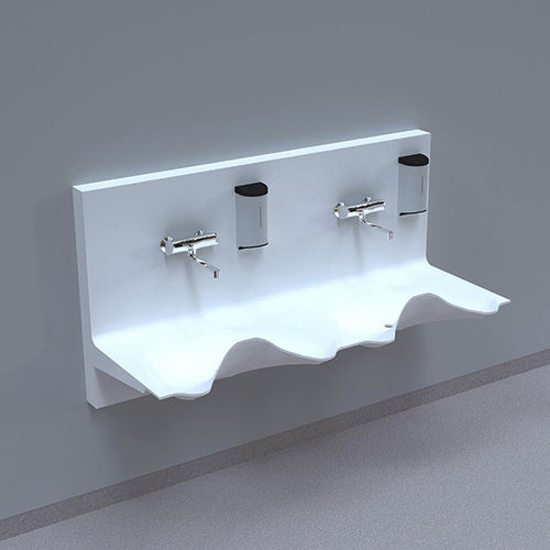 Fregadero quirúrgico 2 unidades - OV1720GW-01 - NOAS Sweden - de Corian®