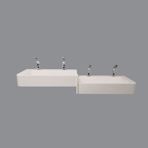 Lavamanos para área de higiene - TR1600GW-430-4 - NOAS Sweden - de Corian®