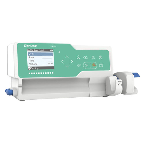 Bomba de jeringa 1 vía - EN-S3 - Enmind - continua / programable / automática