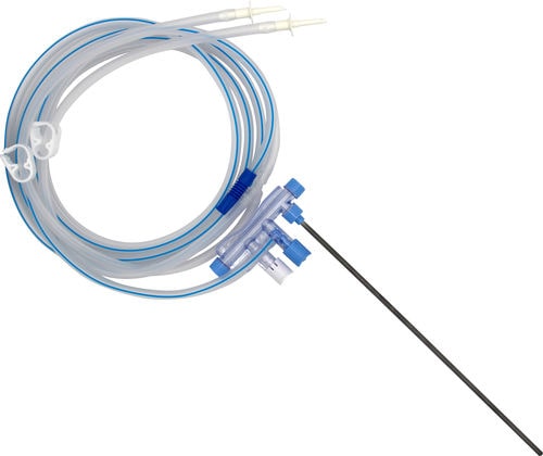 Cánula de aspiración - S105 series - Enmind - de irrigación / recta / desechable