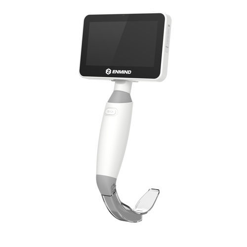 Videolaringoscopio de muy alta definición - EN-VL5 - Enmind - con monitor de vídeo integrado / con hoja