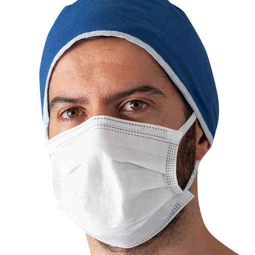 Mascarilla quirúrgica de tipo IIR - ASTM LVL 3 - Ekomed Health - de polipropileno / para adulto / caja de 50