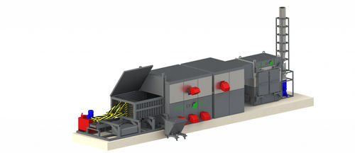 Incinerador para desechos animales - ECO K - Greenx Eco - de desechos / automatizado / automático