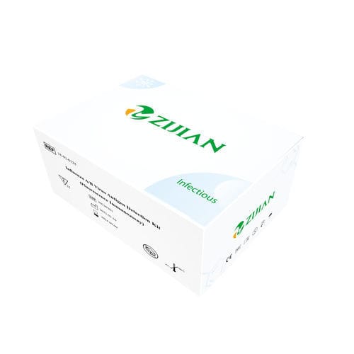 Kit de prueba de enfermedades respiratorias - 18-02 series - Shenzhen Zijian Biotechnology Co., Ltd. - para antígenos / de influenza A / de influenza B