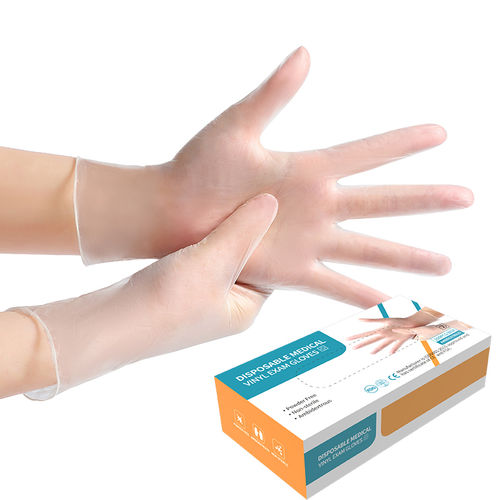 Guante de vinilo - Hubei CFULL Medical Technology - de PVC / médico / para sala blanca