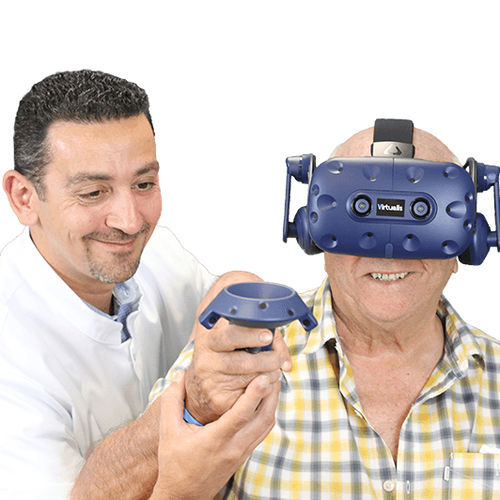 Sistema de rehabilitación de equilibrio - PhysioVR, Virtual Reality Functional Rehabilitation - Virtualis - de movilidad del brazo / de movilidad de la mano / de movilidad de la muñeca