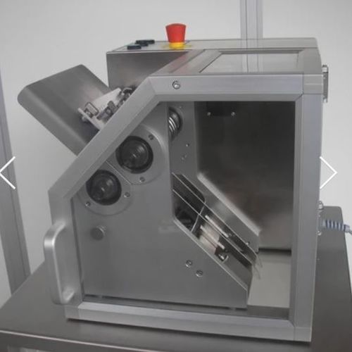 Desblisteadora semiautomática - C3 - Nuova ICS Automazione - de mesa / móvil / de latas
