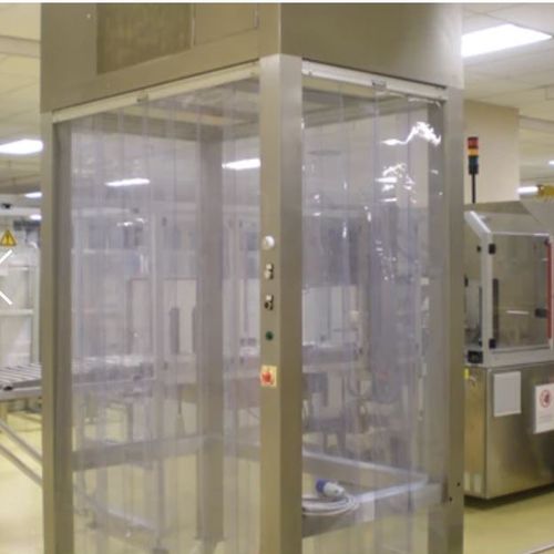 Campana para sala blanca - Nuova ICS Automazione - de flujo laminar / con presión positiva