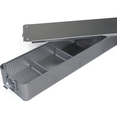 Contenedor de esterilización para instrumental - HX-USC - Jiangsu Huaxi Medical Equipment - para endoscopio / para consumibles / de acero inoxidable