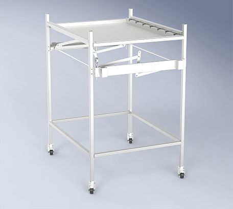 Carro médico - T-480 - Jiangsu Huaxi Medical Equipment - para dispositivos médicos / de carga / para humanos