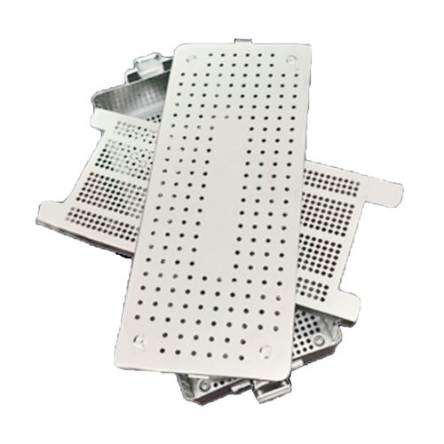 Contenedor de esterilización para instrumental - HX-MESC - Jiangsu Huaxi Medical Equipment - para endoscopio / de acero inoxidable / perforado