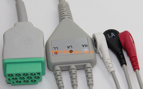 Cable de ECG - KG160753SA - Shenzhen Keborui Electronics Co., Ltd