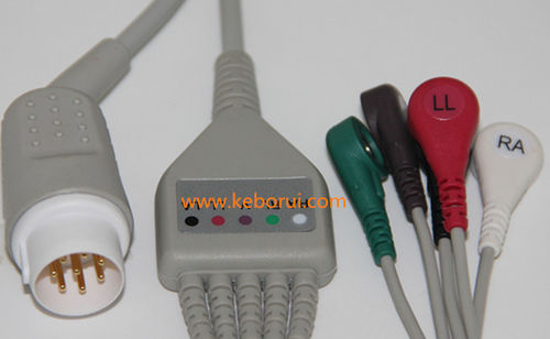 Cable de ECG - KG25095SA - Shenzhen Keborui Electronics Co., Ltd
