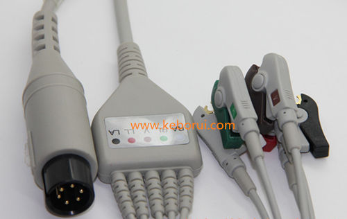 Cable de ECG - KG010485GA - Shenzhen Keborui Electronics Co., Ltd