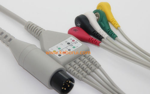 Cable de ECG - KG010485SI - Shenzhen Keborui Electronics Co., Ltd