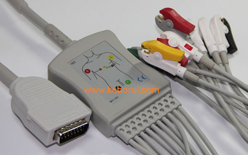 Cable de ECG - KH0106210GI - Shenzhen Keborui Electronics Co., Ltd