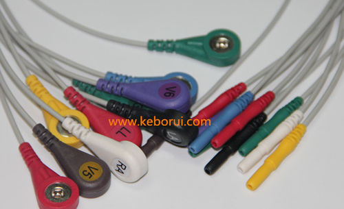 Cable de ECG - KJ10AFA - Shenzhen Keborui Electronics Co., Ltd