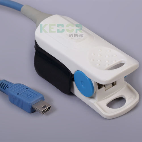 Sensor SpO2 de dedo - KB-77173-AL - Shenzhen Keborui Electronics Co., Ltd - reutilizable / sin látex