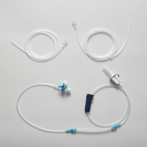 Tubo recto - W&H - Suzhou New District Mingji Polymer Medical Equipment Co., Ltd. - flexible / transparente / desechable