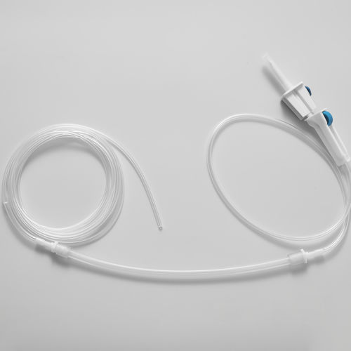 Tubo recto - Nouvag  - Suzhou New District Mingji Polymer Medical Equipment Co., Ltd. - flexible / transparente / desechable