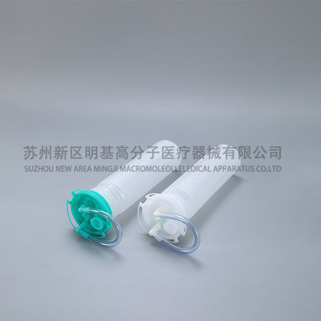 Recipiente de aspiración para secreciones y mucosidades - Suzhou New District Mingji Polymer Medical Equipment Co., Ltd. - para fluidos corporales / de plástico / desechable