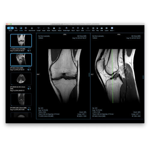 Software nube - Pixmeo SARL - de intercambio / de seguridad / médico