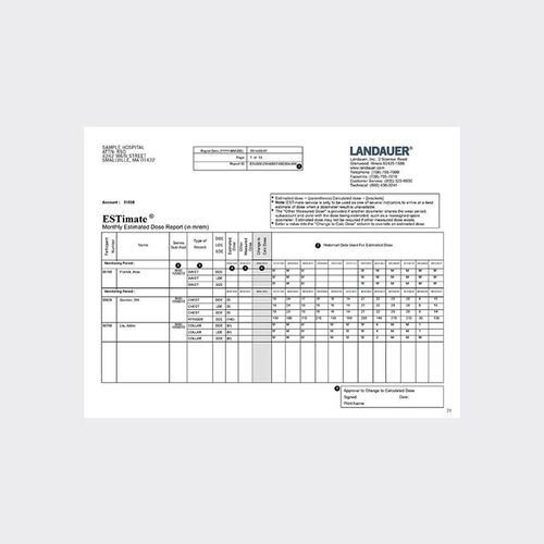 Software de gestión de informes de pacientes - ESTimate® Report  - LANDAUER - para informes / de hospital