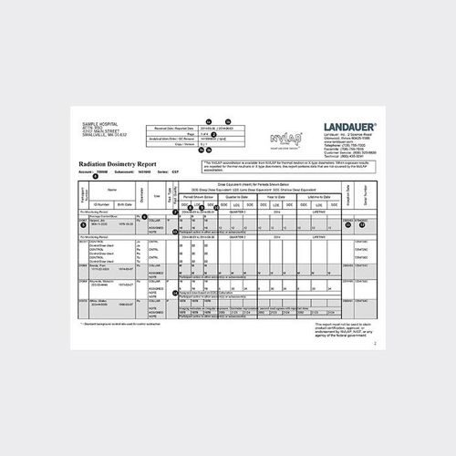 Software de análisis - Radiation Dosimetry - LANDAUER - de gestión de informes de pacientes / de control / para informes