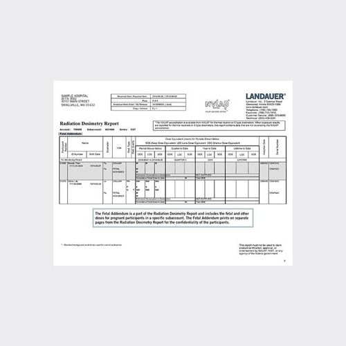 Software de hospital - LANDAUER - para odontología / veterinario / para informes