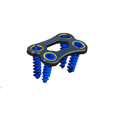 Placa de artrodesis para vértebra cervical - ISpine ACP-Ⅰ/Ⅱ - Zhejiang Jiayou Medical Device - 1 nivel