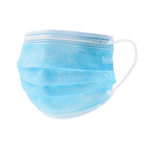 Mascarilla quirúrgica EN14683 - 0003 - Xiantao Xinfa Plastic Products - normas ASTM / para adulto / azul