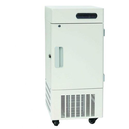 Congelador de laboratorio - Ningbo Scientz Biotechnology Co.,Ltd - con ruedas / con 1 puerta / enfriado por aire
