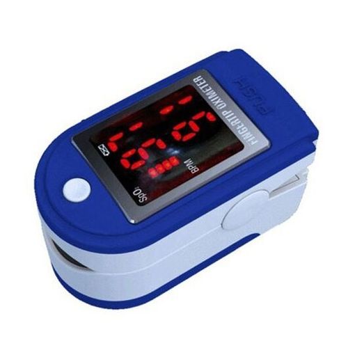 Pulsioxímetro de dedo - Ningbo Scientz Biotechnology Co.,Ltd - médico / azul / negro