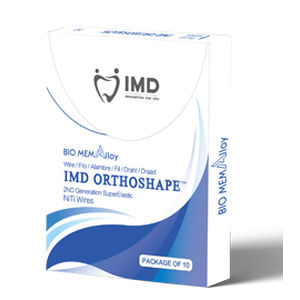 Hilo ortodóntico rectangular - BIO MEMAlloy - Innovative Material and Devices, Inc. - NiTi