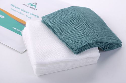 Compresa de gasa de algodón - Allmed Medical Products - estériles / transpirable