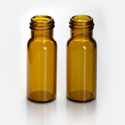 Matraz para HPLC - Amber 9mm  - ZHEJIANG AIJIREN TECHNOLOGY INC. - para CG / de vidrio borosilicato / graduado