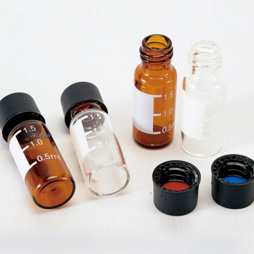 Matraz para HPLC - 9mm ND9 - ZHEJIANG AIJIREN TECHNOLOGY INC. - para CG / de vidrio borosilicato / graduado