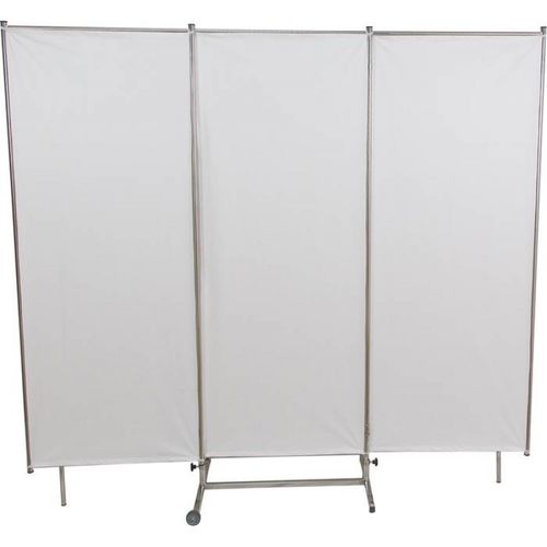 Biombo médico móvil - P-170-I2-0 - EROND - 3 paneles / de acero inoxidable