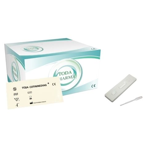 Kit de prueba de detección de droga - COTININEDIAG® - TODA PHARMA - de cotinina / de inmunoanálisis / inmunocromatográfico