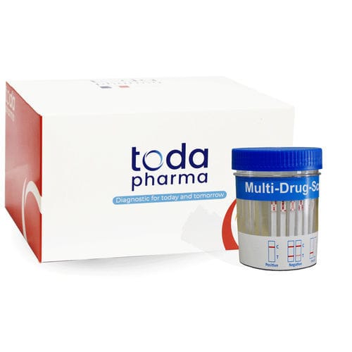 Kit de prueba de detección de droga - CUP ® - TODA PHARMA - multidrogas / de orina / inmunocromatográfico