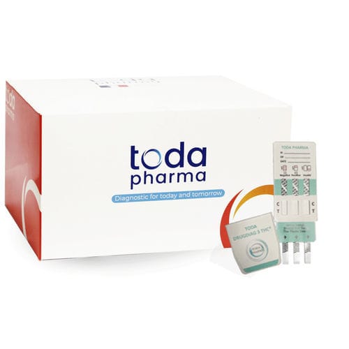 Prueba rápida de detección de droga - 3 THC® - TODA PHARMA - de canabinoides / de orina / inmunocromatográfica